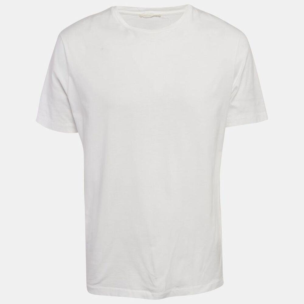 The Row White Jersey Crewneck T-Shirt Xl